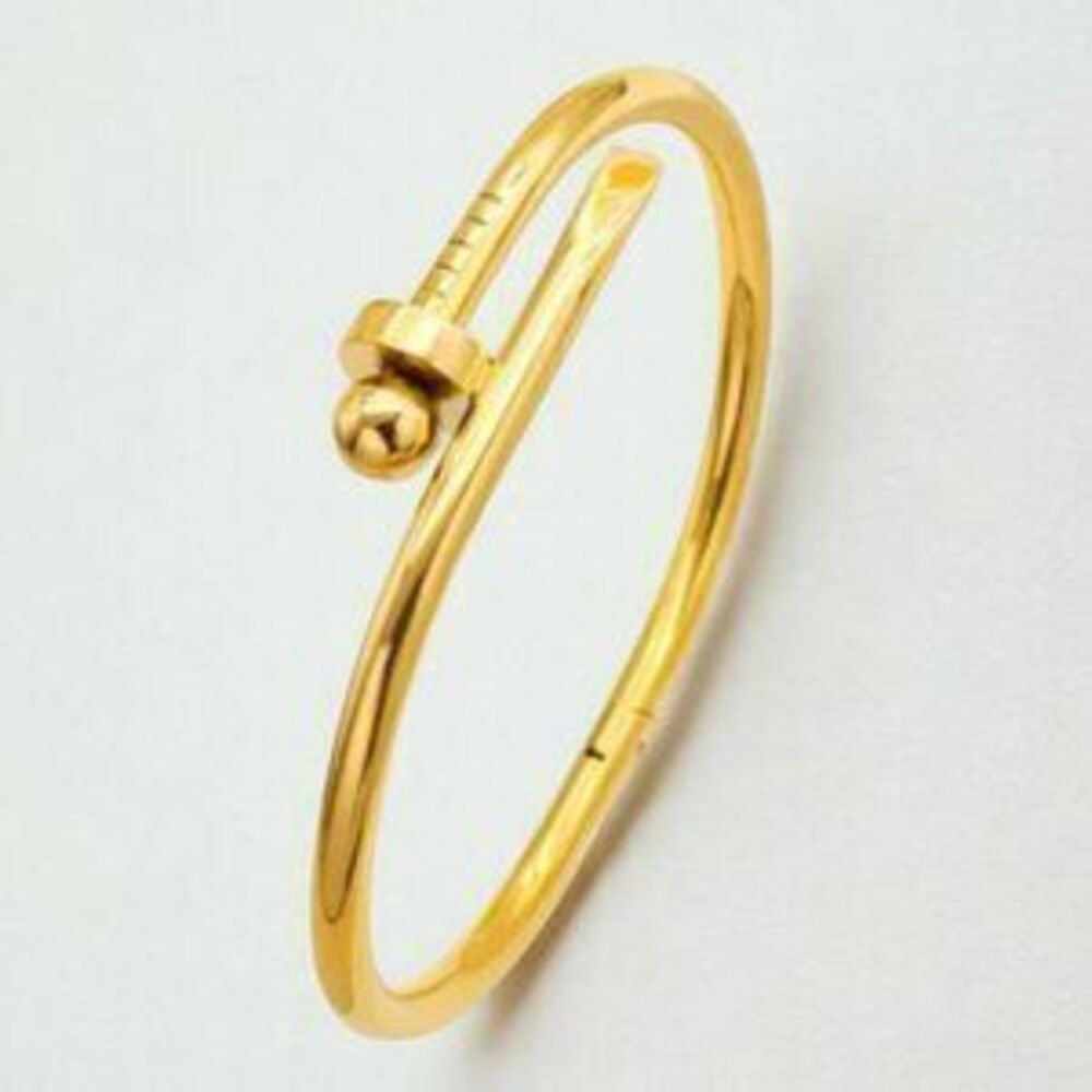 Nailed It nailhead cuff luxe bracelet